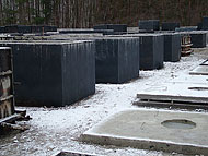 Plac produkacja szamb betonowych Czechowice-Dziedzice 