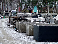 Zbiorniki betonowe Czechowice-Dziedzice 